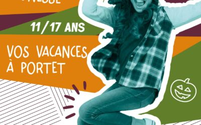 Vacances d’automne : les animations pour les jeunes