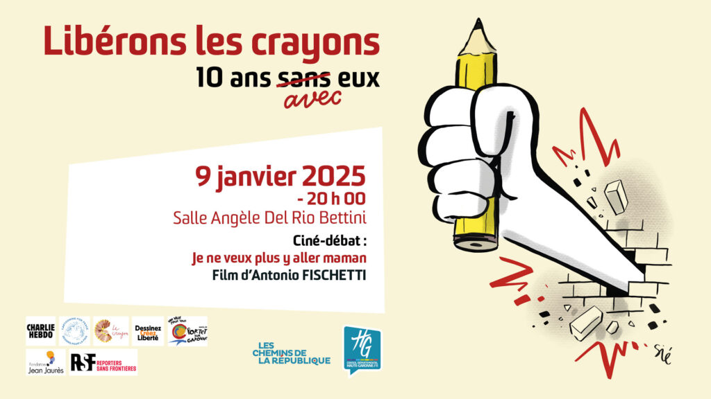 Libérons les crayons_ciné débat_9 janvier 2025